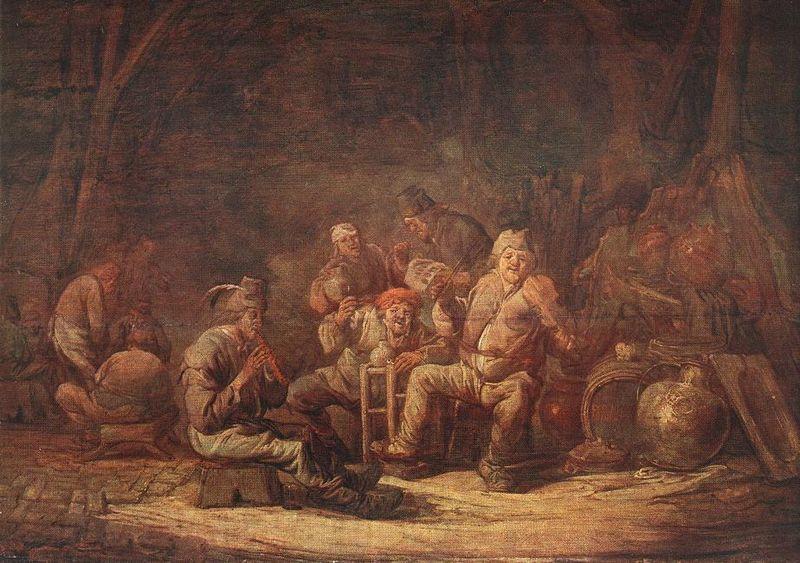 Jan Gerritsz. van Bronckhorst Peasants in the Tavern Norge oil painting art